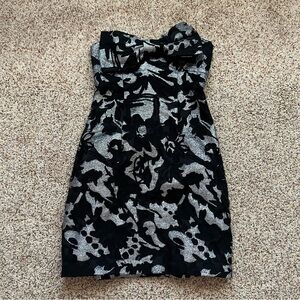 Milly Strapless Bow Dress